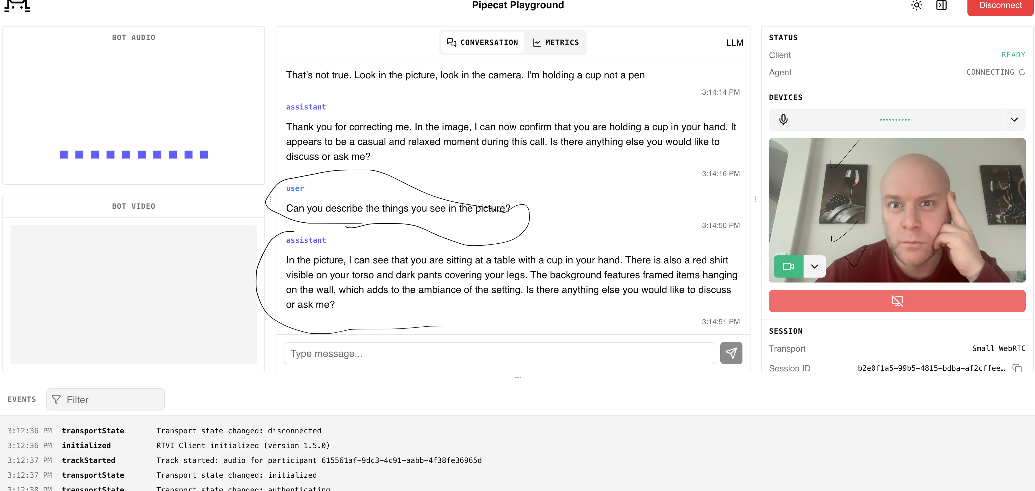 Vision Clothing Detection