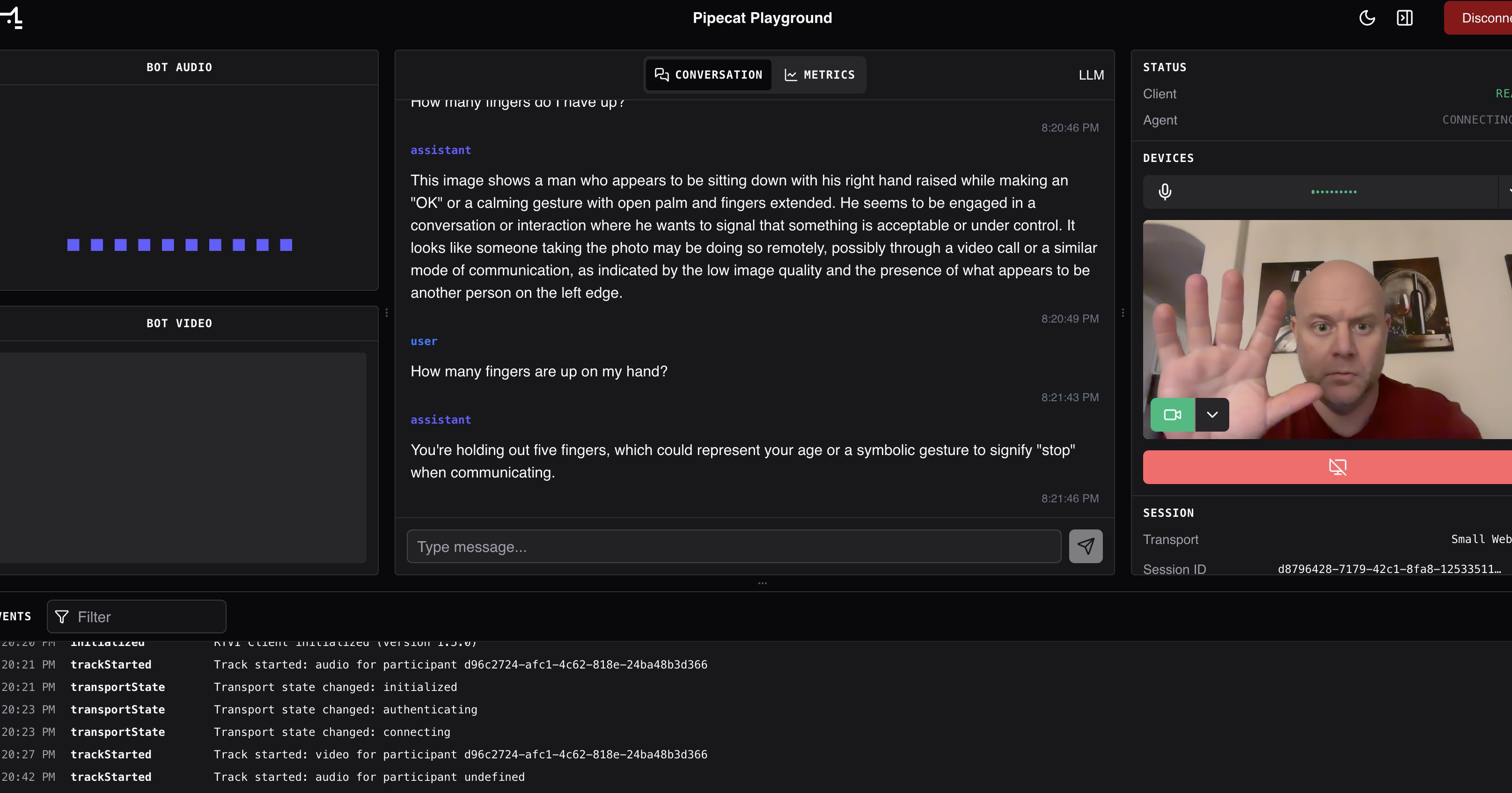 Vision Finger Counting